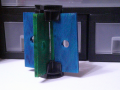 Rabbit Chew Toy (Blue & Green)